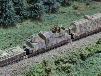 Panzerzug BP42 / BP44　Armoured Train Z-PANZER.COM - The ONLY place for Z scale armor